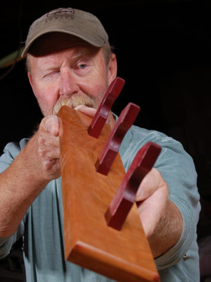 Custom Built Rod Racks from New Hamphire: Solid Cherry Wood Fly-fishing Rod  Holders